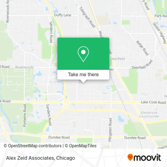 Alex Zeid Associates map