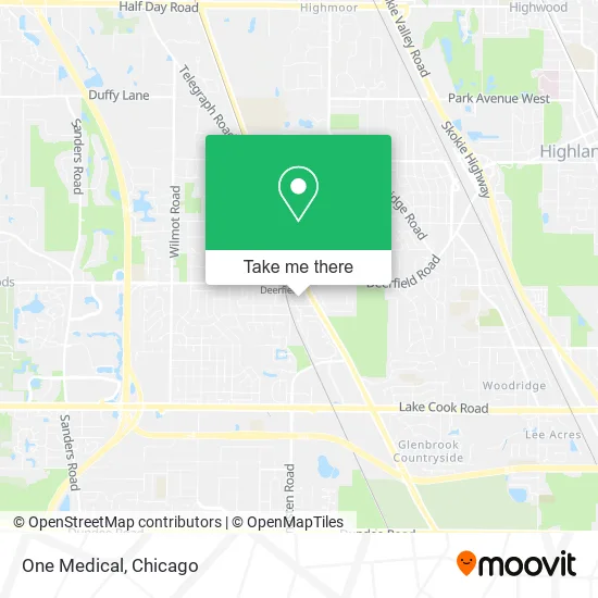 One Medical map