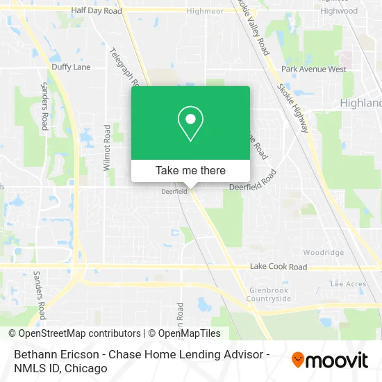 Bethann Ericson - Chase Home Lending Advisor - NMLS ID map