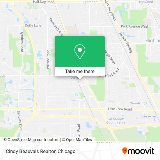 Cindy Beauvais Realtor map