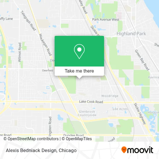 Alexis Bedniack Design map