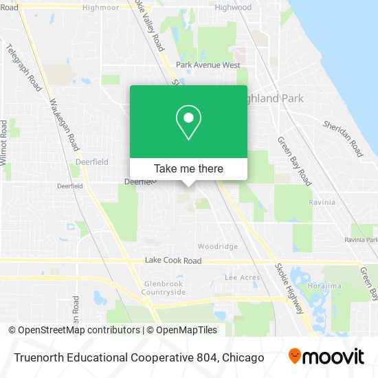 Truenorth Educational Cooperative 804 map