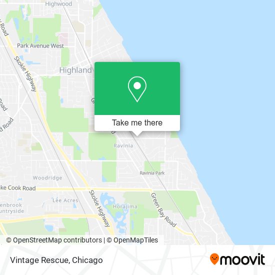 Mapa de Vintage Rescue