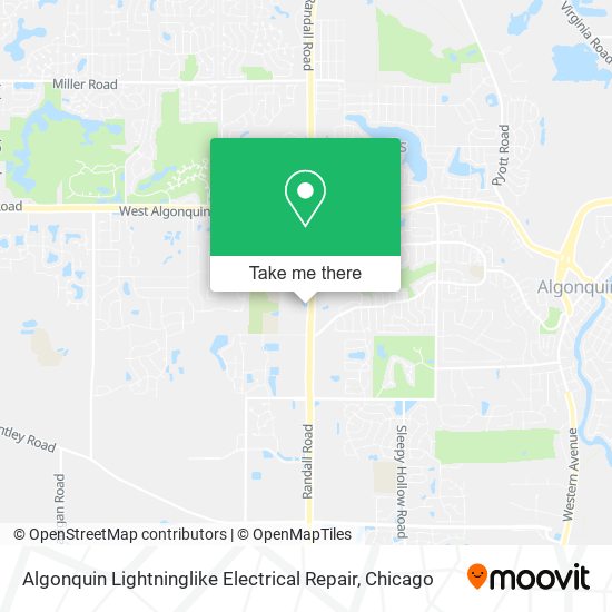 Mapa de Algonquin Lightninglike Electrical Repair