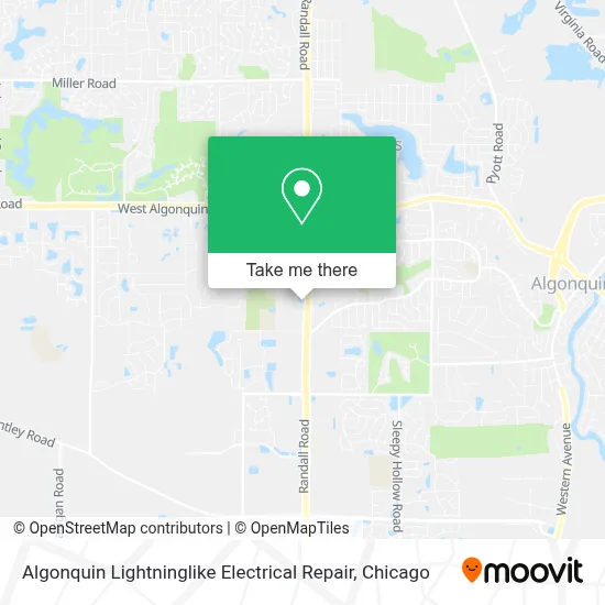 Algonquin Lightninglike Electrical Repair map
