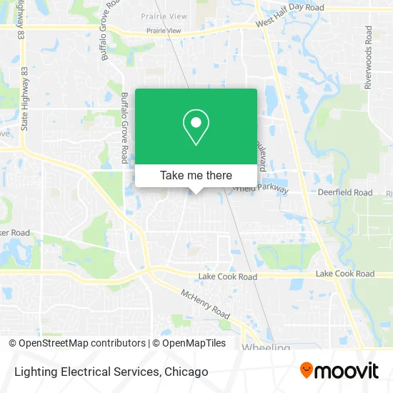 Mapa de Lighting Electrical Services