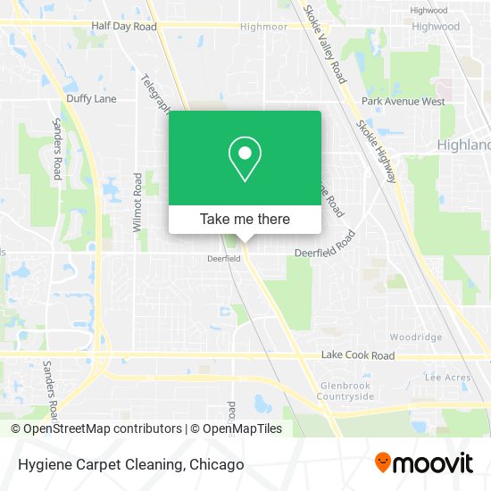Hygiene Carpet Cleaning map