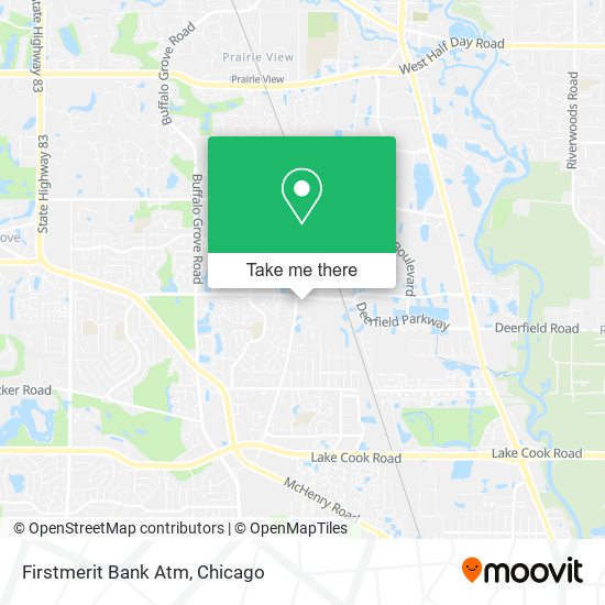 Mapa de Firstmerit Bank Atm