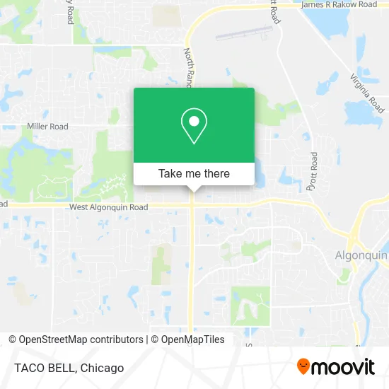 TACO BELL map