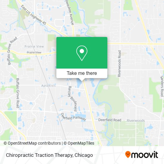 Chiropractic Traction Therapy map
