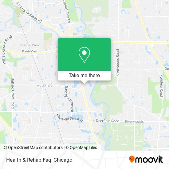 Mapa de Health & Rehab Faq