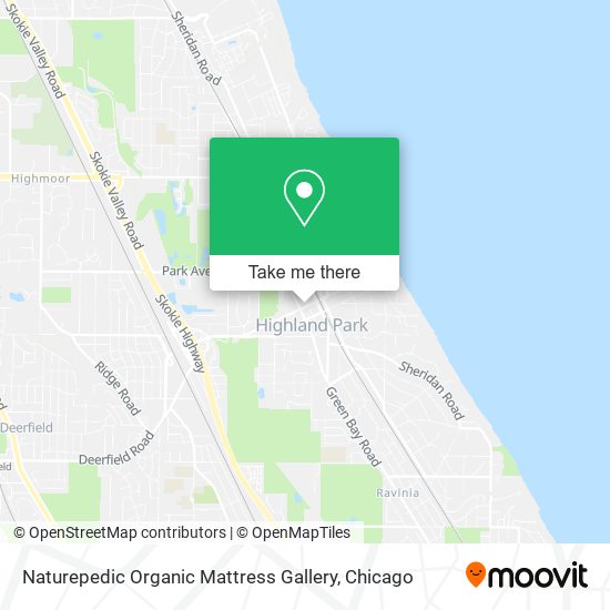 Mapa de Naturepedic Organic Mattress Gallery