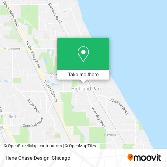 Mapa de Ilene Chase Design