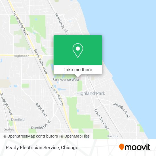 Ready Electrician Service map