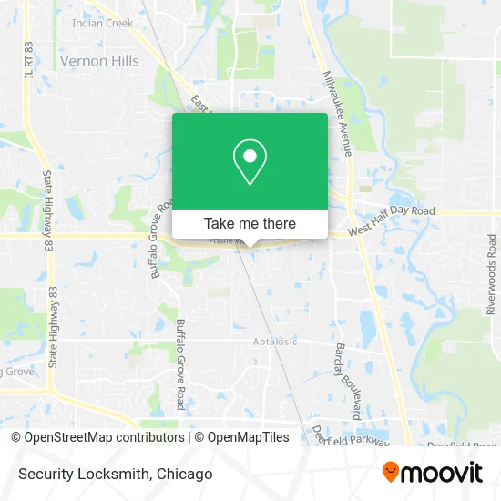 Security Locksmith map