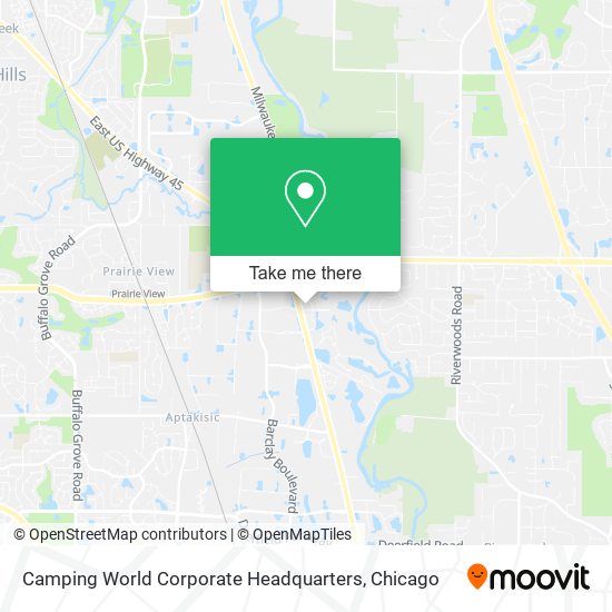 Camping World Corporate Headquarters map