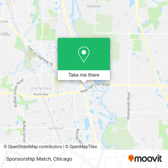 Sponsorship Match map
