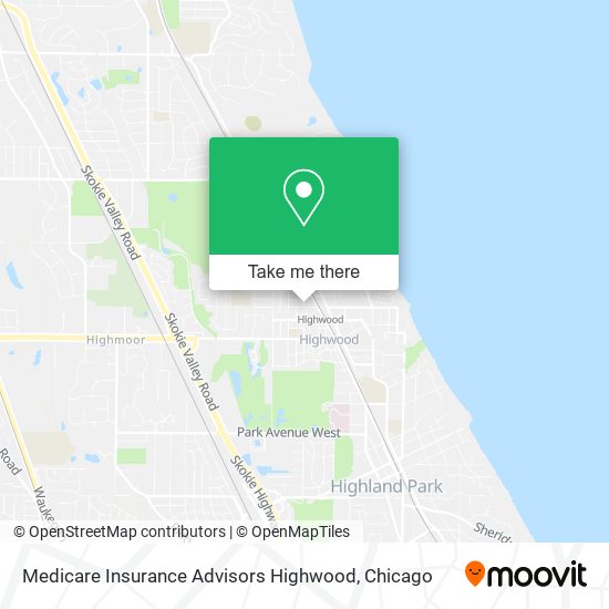Medicare Insurance Advisors Highwood map