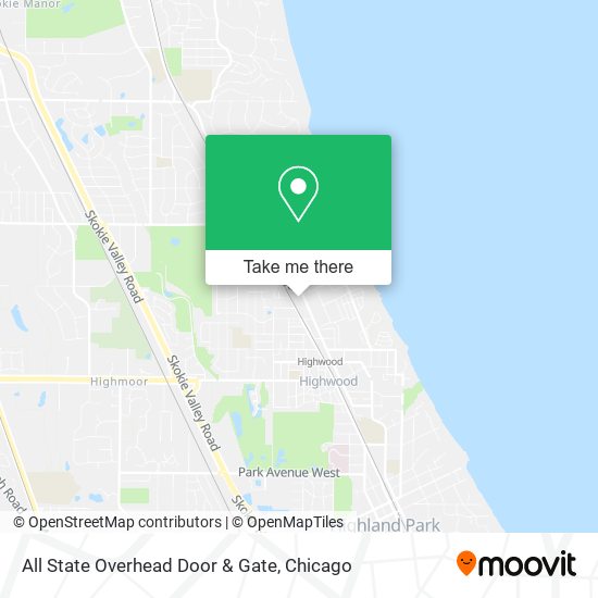All State Overhead Door & Gate map