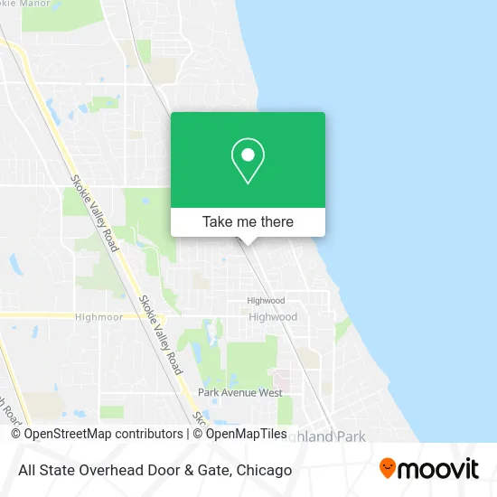 All State Overhead Door & Gate map