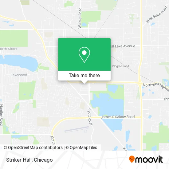 Striker Hall map
