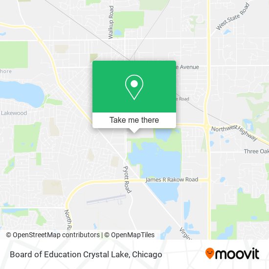 Mapa de Board of Education Crystal Lake