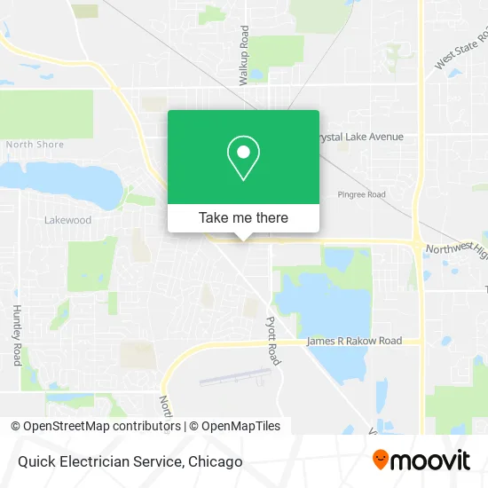 Mapa de Quick Electrician Service