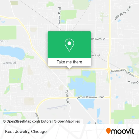 Mapa de Kest Jewelry