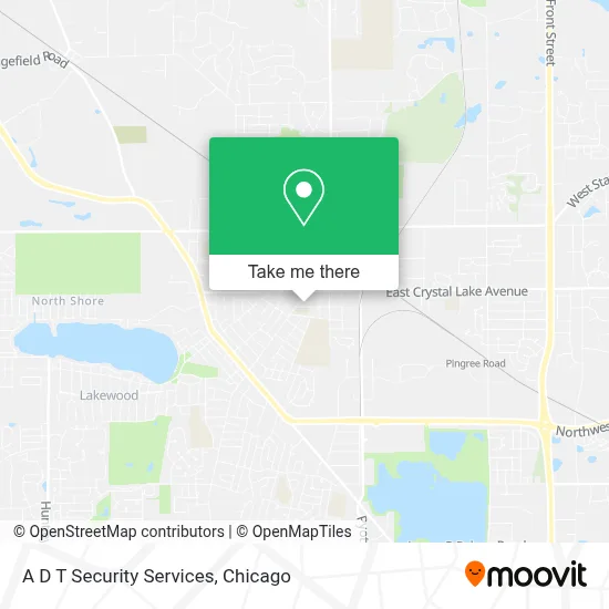 A D T Security Services map