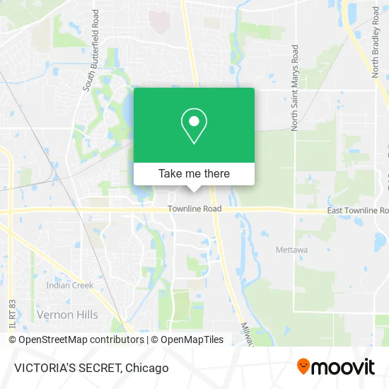 VICTORIA'S SECRET map