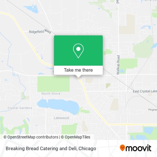 Mapa de Breaking Bread Catering and Deli