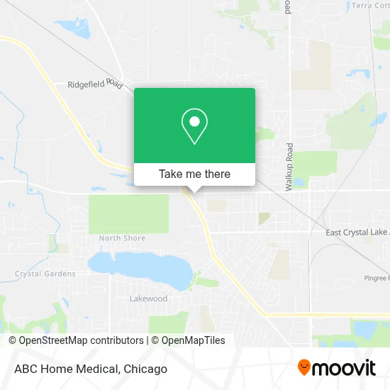 ABC Home Medical map