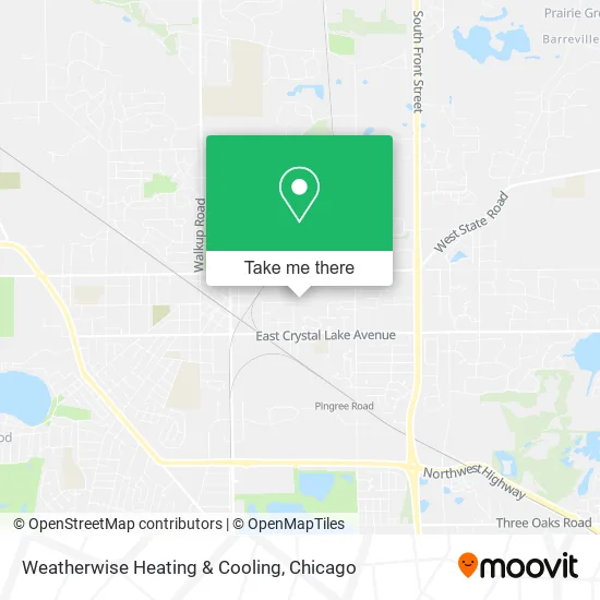 Weatherwise Heating & Cooling map