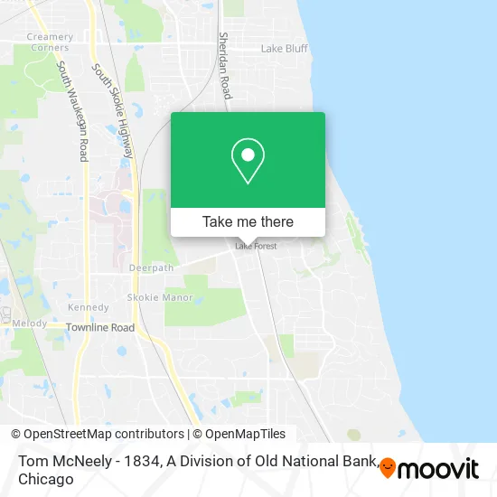 Tom McNeely - 1834, A Division of Old National Bank map