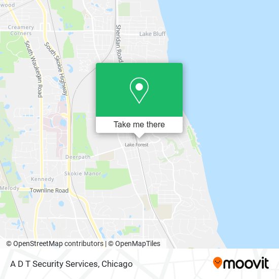 Mapa de A D T Security Services