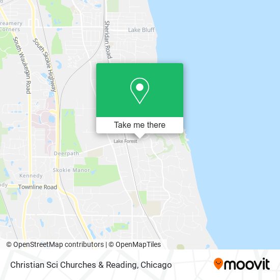 Mapa de Christian Sci Churches & Reading