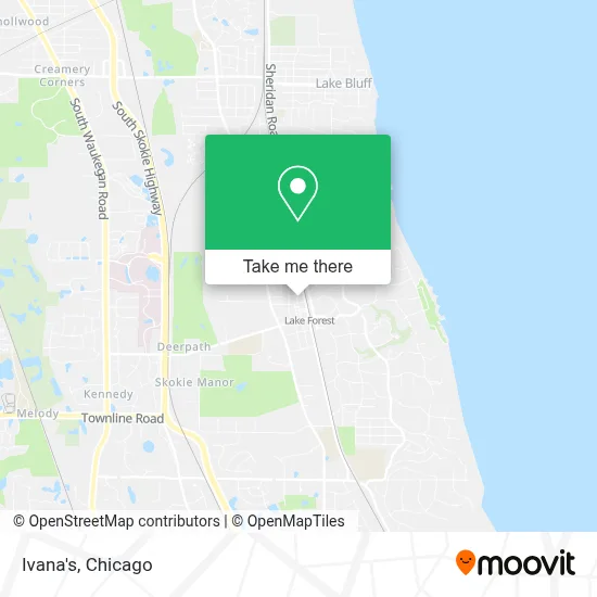 Ivana's map
