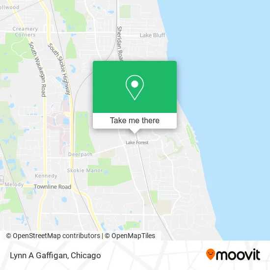 Lynn A Gaffigan map