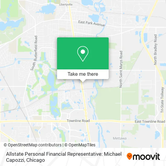 Allstate Personal Financial Representative: Michael Capozzi map