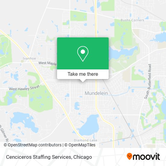 Cenciceros Staffing Services map