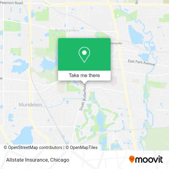 Allstate Insurance map