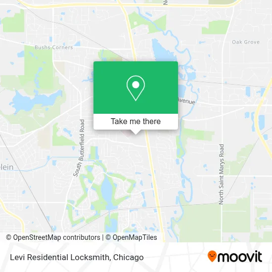 Levi Residential Locksmith map
