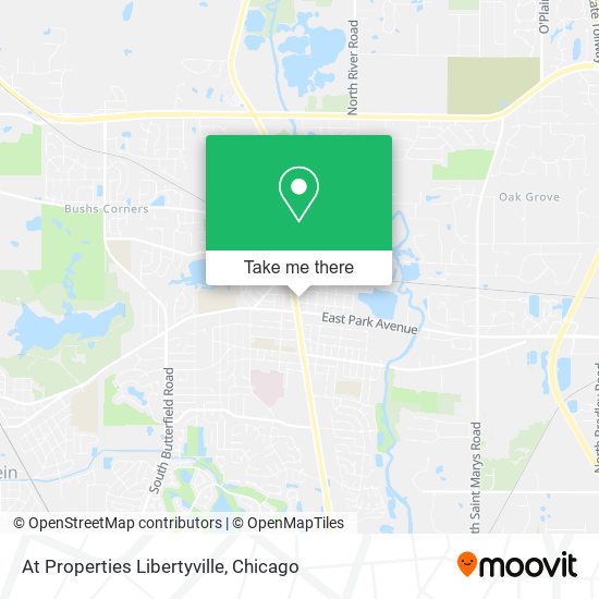 At Properties Libertyville map