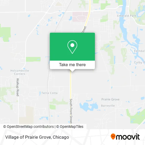 Village of Prairie Grove map