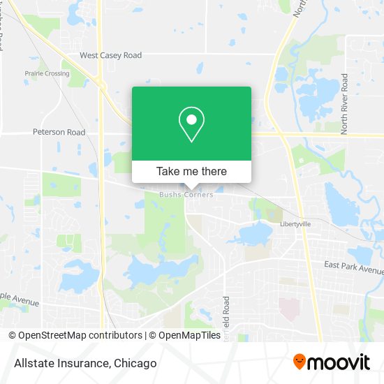 Mapa de Allstate Insurance