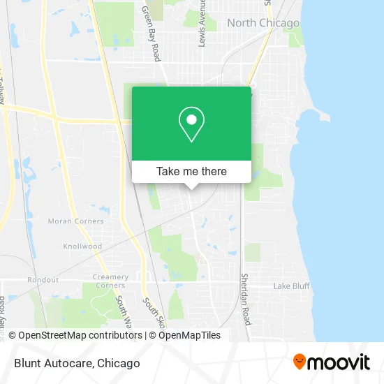 Mapa de Blunt Autocare