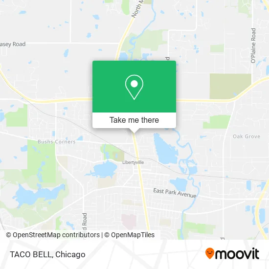 TACO BELL map
