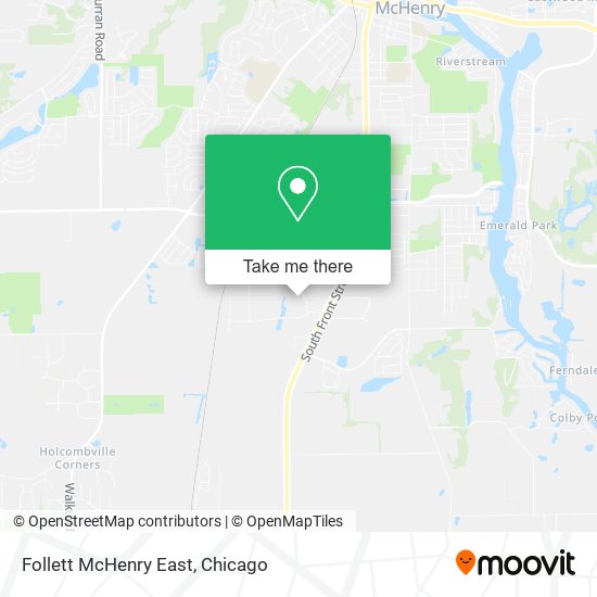 Mapa de Follett McHenry East