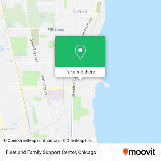 Mapa de Fleet and Family Support Center