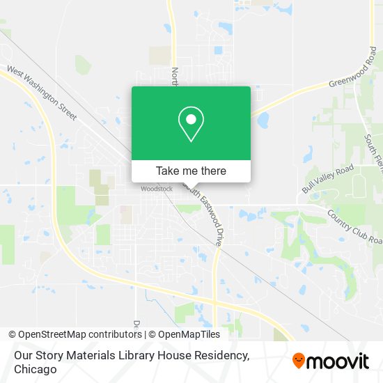 Our Story Materials Library House Residency map